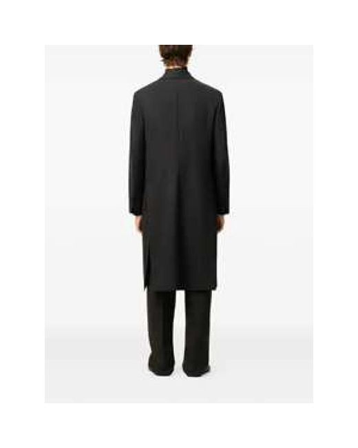 Double-Breasted Coats AMI de hombre de color Black