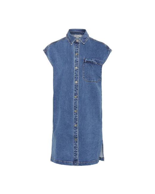 My Essential Wardrobe Blue Vests
