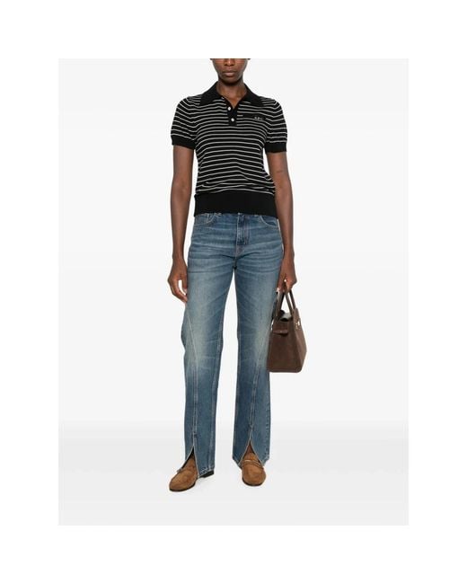 A.P.C. Black Polo Shirts