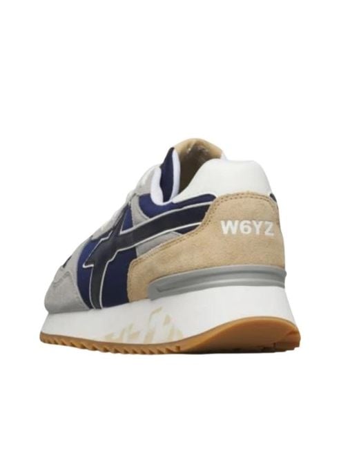 W6yz Blue Sneakers for men