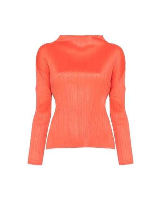 Blouses Issey Miyake de color Pink