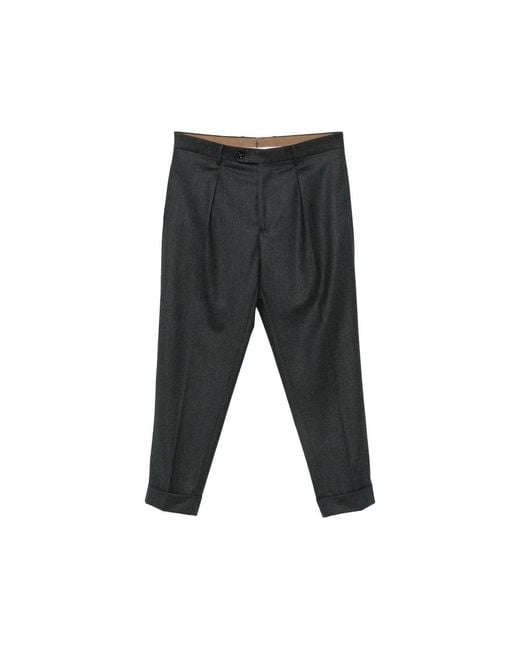Berwich Gray Suit Trousers for men