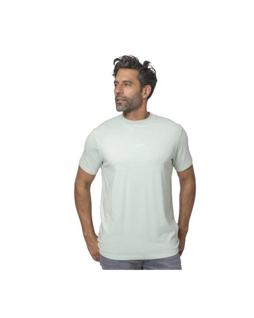 T-shirt verde acqua logo di Karl Lagerfeld in Gray da Uomo