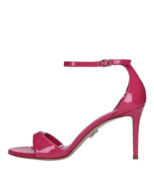 Sergio Levantesi Pink High Heel Sandals