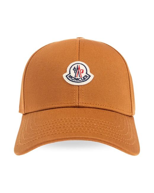 Moncler Kappe Mit Logo in Brown für Herren