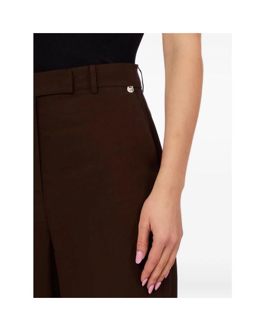 Liu Jo Brown Wide Trousers