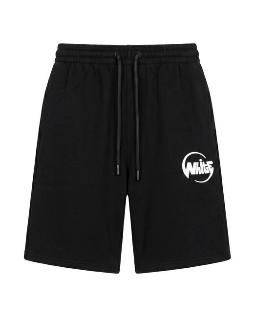 Off-White c/o Virgil Abloh Black Casual Shorts for men