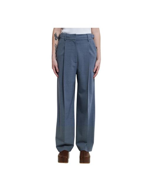 J.W. Anderson Blue Straight Trousers