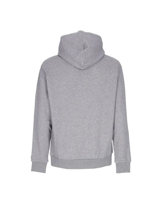 KTZ Gray Hoodie Nba Half Logo Oversized Hoodie Loslak for men