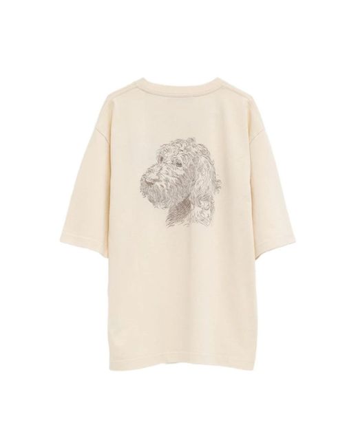 Jacquemus Natural T-Shirts for men