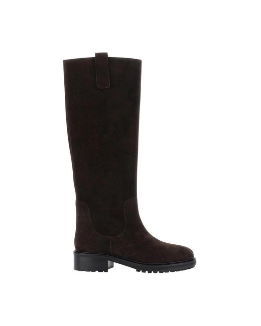 Aeyde Black Henry High Boot