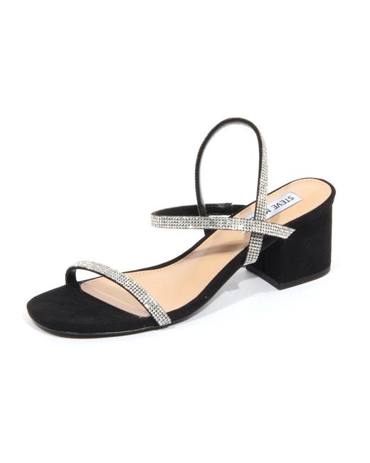 Steve Madden Black High Heel Sandals