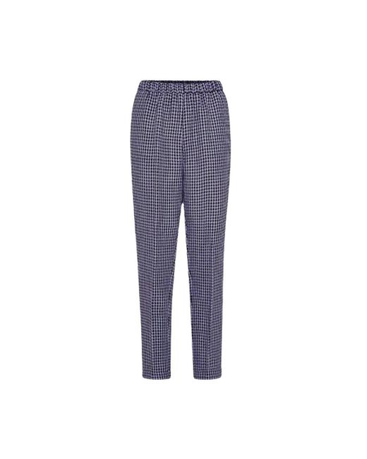 Forte Forte Blue Slim-Fit Trousers