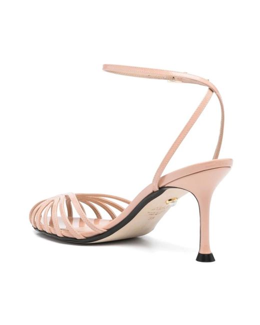 ALEVI Pink High Heel Sandals