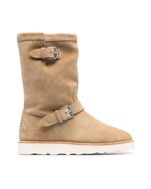 KENZO Natural Ankle Boots
