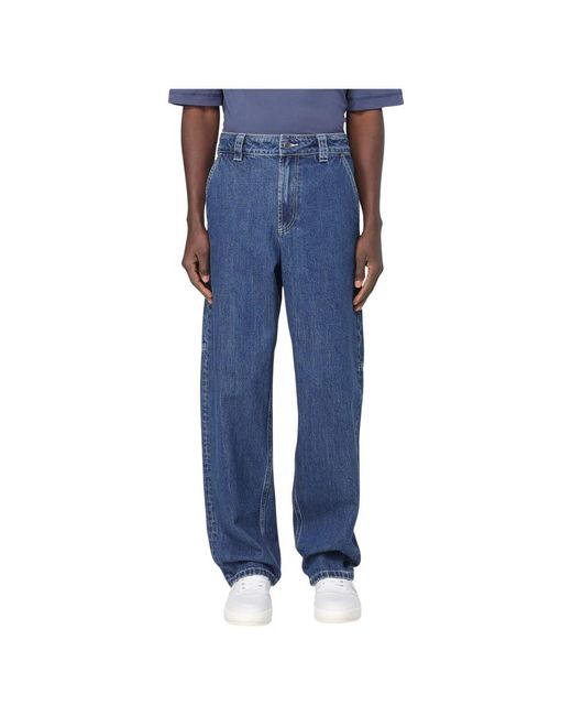 A.P.C. Blue Straight Fit Jeans for men