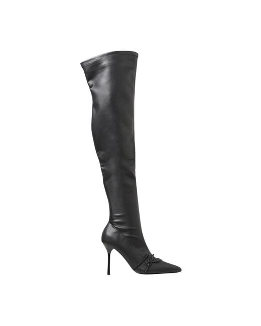 Over-Knee Boots di Karl Lagerfeld in Black