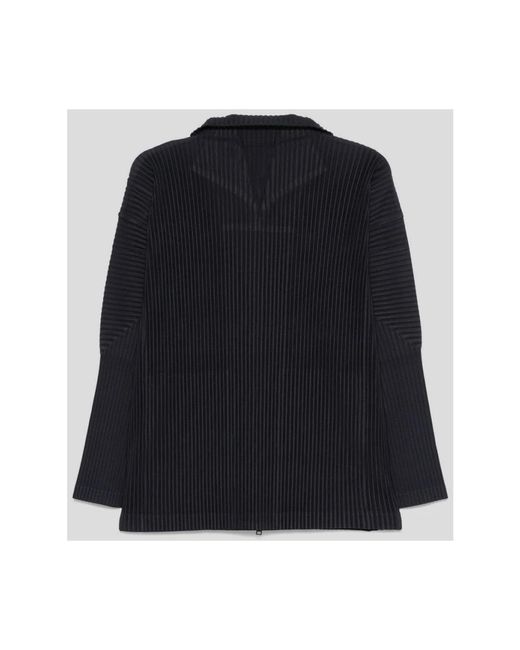 Zip-Throughs di Issey Miyake in Black da Uomo