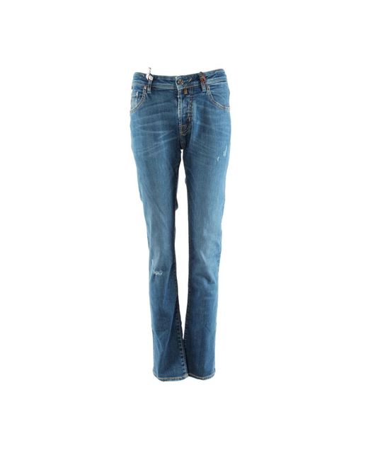 Jacob Cohen Nick ltd slim fit blaue jeans in Blue für Herren