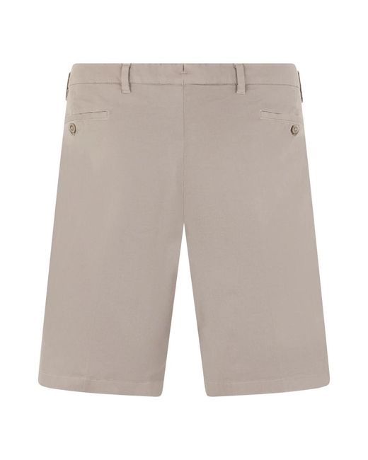 Fedeli Gray Casual Shorts for men