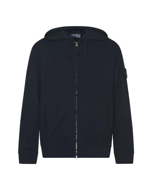 Stone Island Zip-Throughs in het Blue voor heren