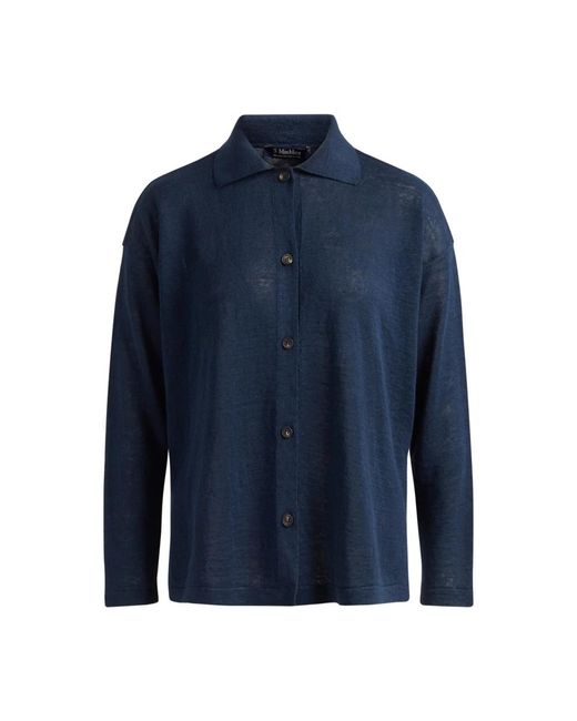 Cardigans Max Mara en coloris Blue