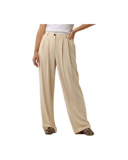 Ydence Natural Pantalon Pants Rhys