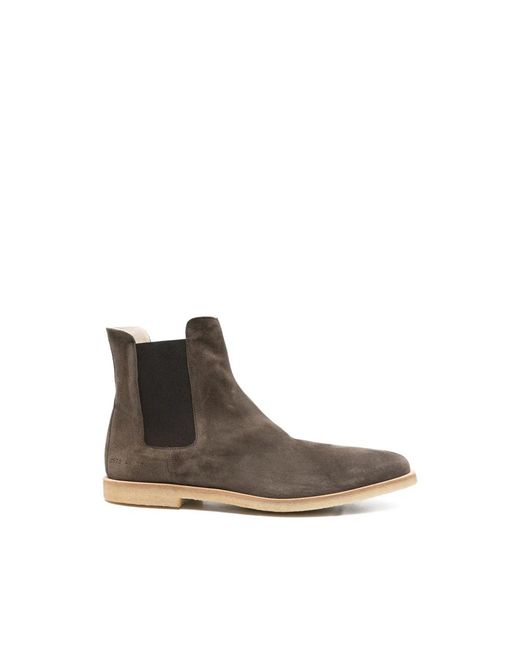 Common Projects Brown Chelsea Boots for men
