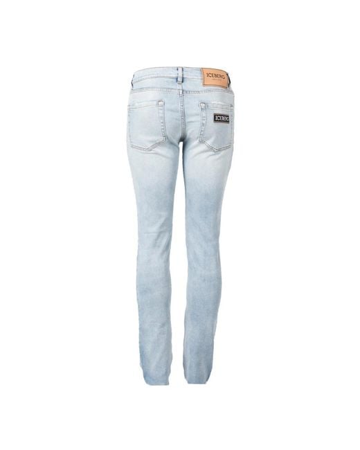 Jeans > skinny jeans Iceberg pour homme en coloris Blue