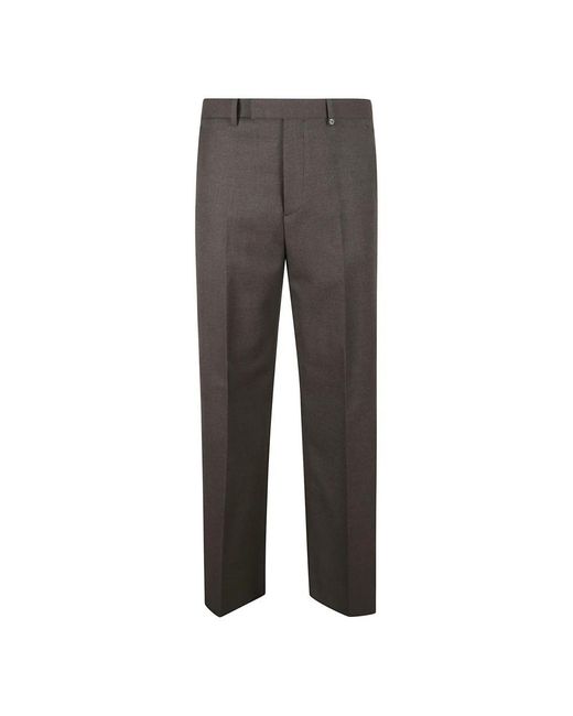 Burberry Gray Suit Trousers for men