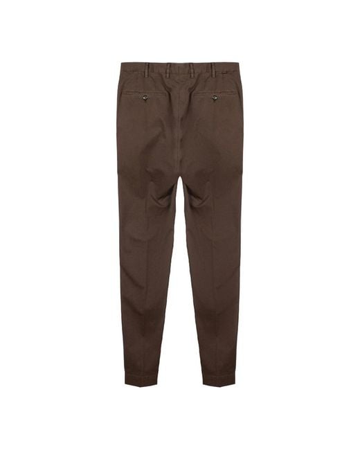 Incotex Brown Chinos for men