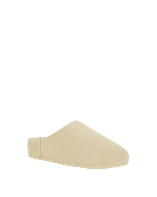Ugg Suede Muiltjes in het Natural