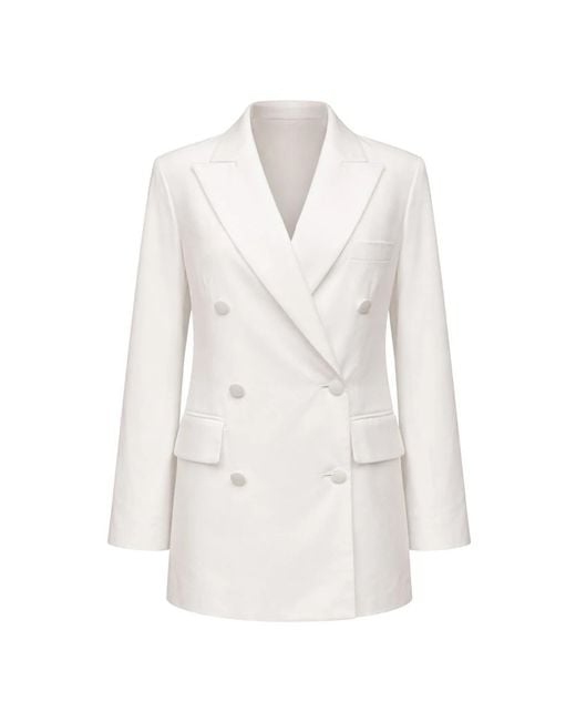 Department 5 White Blazers