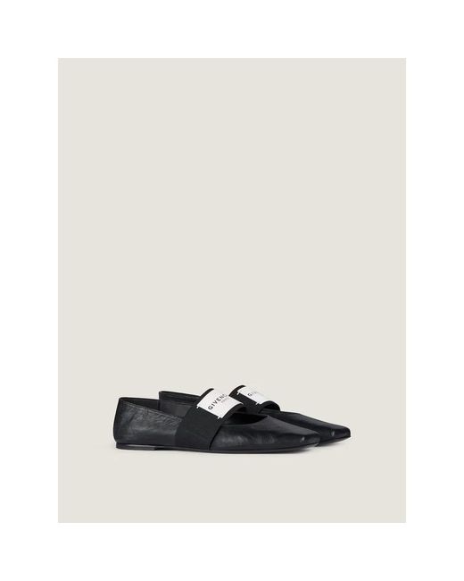 Givenchy Black Ballerinas