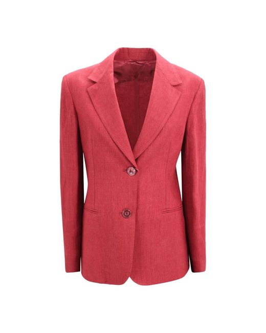 Max Mara Red Blazers