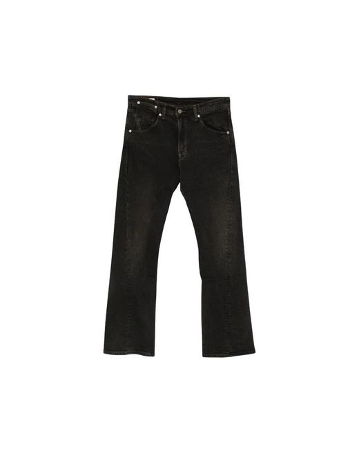 Levi's Black Straight Fit Jeans for men