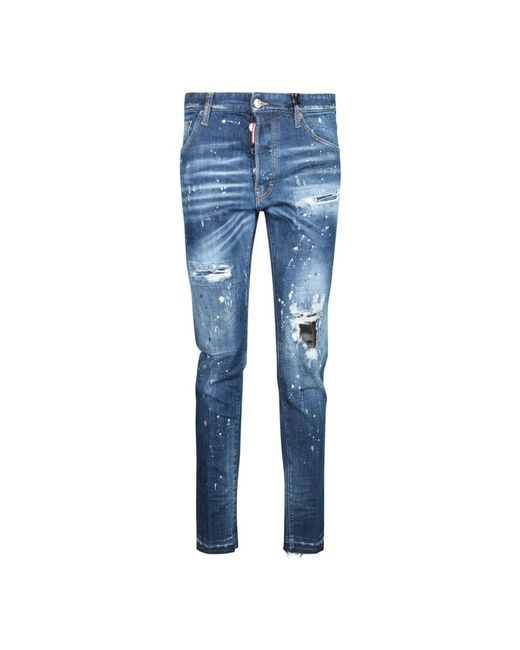 Slim-Fit Jeans DSquared² de hombre de color Blue