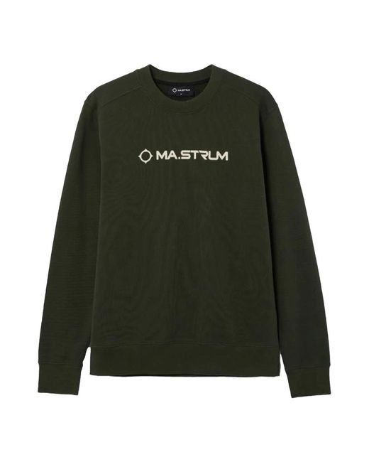 Ma Strum Green Sweatshirts for men