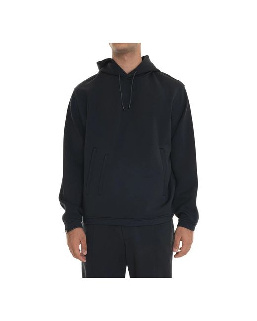 Emporio Armani Hoodies in het Black voor heren
