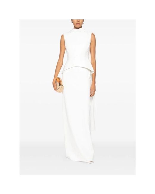 Solace London White Dresses