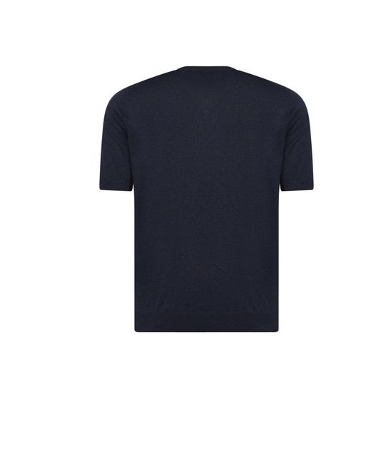 Tagliatore Blue T-Shirts for men