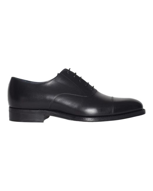BERWICK  1707 Black Business Shoes for men