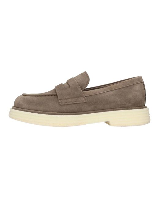 THE ANTIPODE Flache Schuhe Braun in Natural für Herren