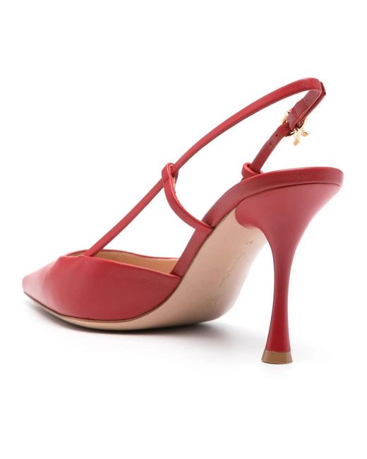 Gianvito Rossi Slingback in het Red