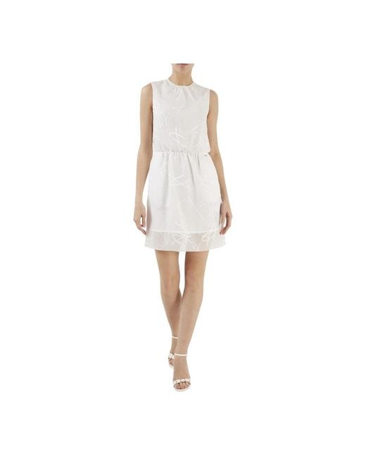 ARMANI EXCHANGE White Short Dresses