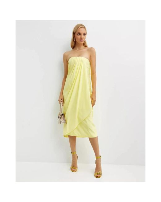 GAUGE81 Yellow Party Dresses
