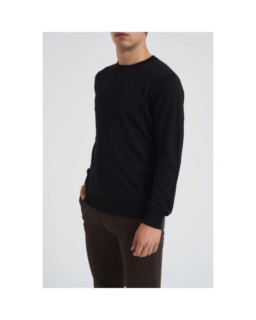 Kangra Pullover Basic in Black für Herren