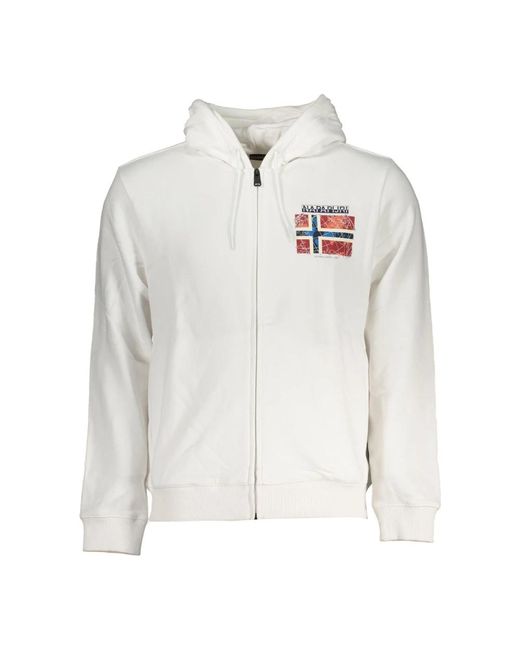 Napapijri Zip-Throughs in het White voor heren