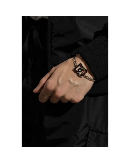 Bracelets di Dolce & Gabbana in Metallic da Uomo