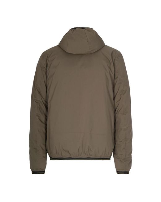 Winter Jackets Blauer de hombre de color Green